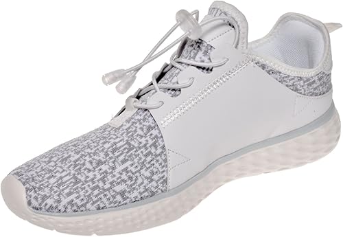 white crosshatch trainers