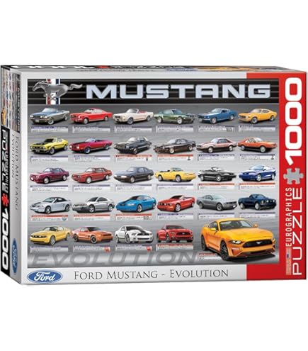Amazon.com: Ford Mustang 50 Years : Eurographics: Toys & Games