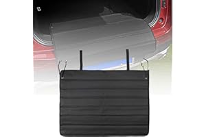 otoez Bumper Guard for Cars, Foldable Truck Rear Bumper Protector Guard Universal Trunk Mat SUV Cargo Liner Floor Mat Prevent Scratches While Unloading and Loading, 31.4 x 25.2 Inch