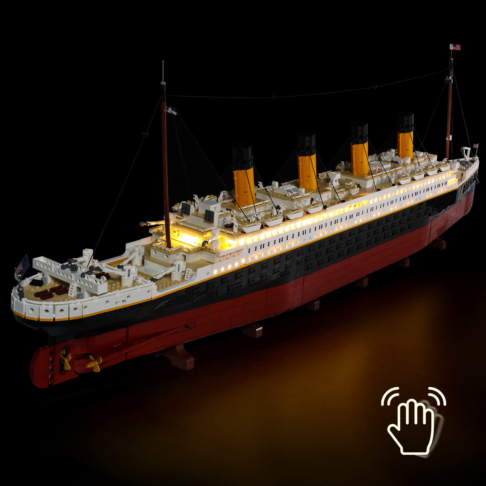 LIGHTAILING LED Light Kit for LEGO 10294 Titanic - Compatible with Lego Creator Expert 10294 Building Blocks Models- Not Include the Lego Set