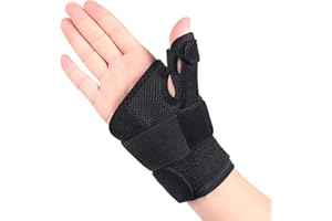 COMFYTHERA Thumb Spica Splint Brace Right Left Hand Women and Men, CMC with Thumb Support, for Arthritis, Tendonitis, Carpal Tunnel Pain Relief and Thumb Sprain (Basic model)