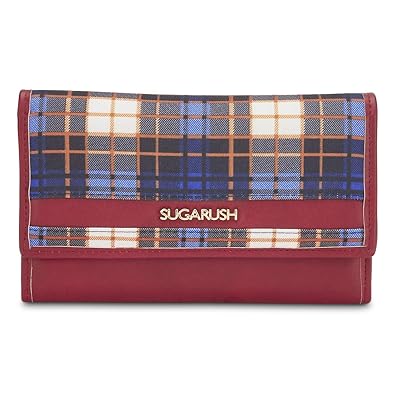 Sugarush Womens Wallet (Burgandy)