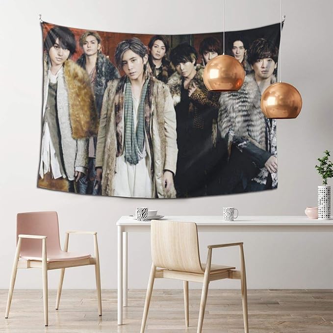 Amazon Co Jp タペストリー Hey Say Jump インテリア 壁掛け おしゃれ 室内装飾 多機能 寝室 カーテン 新築祝い 結婚祝い プレゼント ウォール アート ホーム キッチン