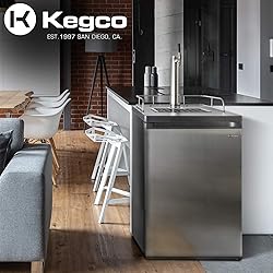 Kegco Kegerator Full Size Keg Refrigerator - Single