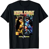 Mortal Kombat Scorpion vs Sub-Zero Face Off Video Game T-Shirt
