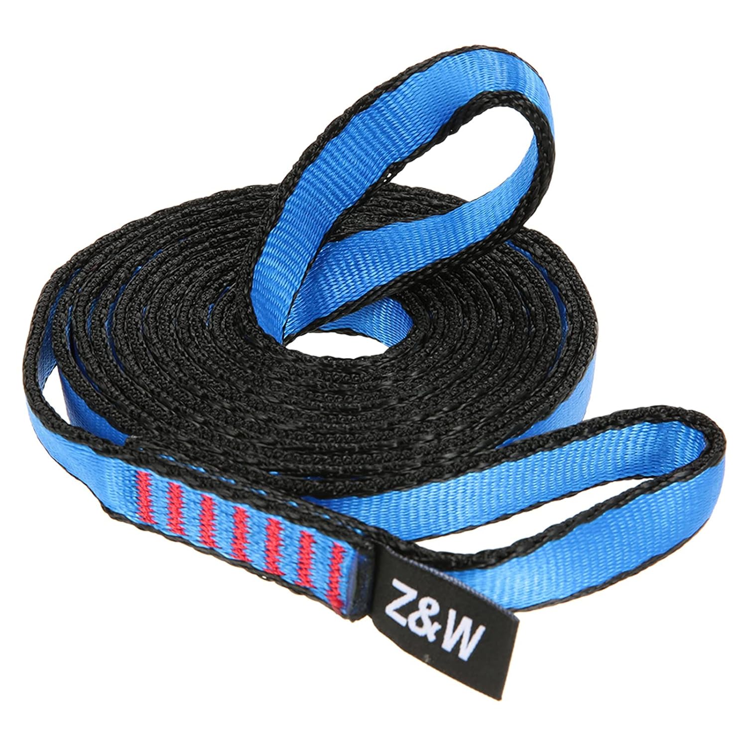 23KN 16mm 150cm/4.9ft Rope Runner bing Sling Flat Strap Belt for