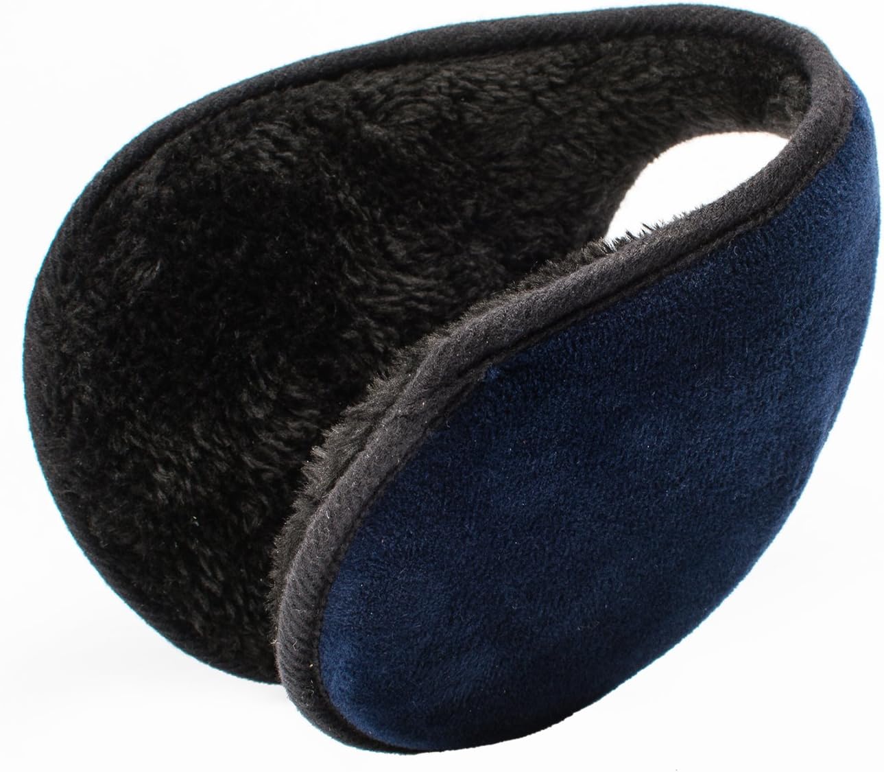 Ear Warmers Fleece Earmuffs Winter Double Layer Sponge Design Outdoor Ear Warmer for Men Women