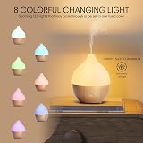 SALKING Essential Oil Diffuser 100ml Ultrasonic Humidifier Night Light Auto view 2