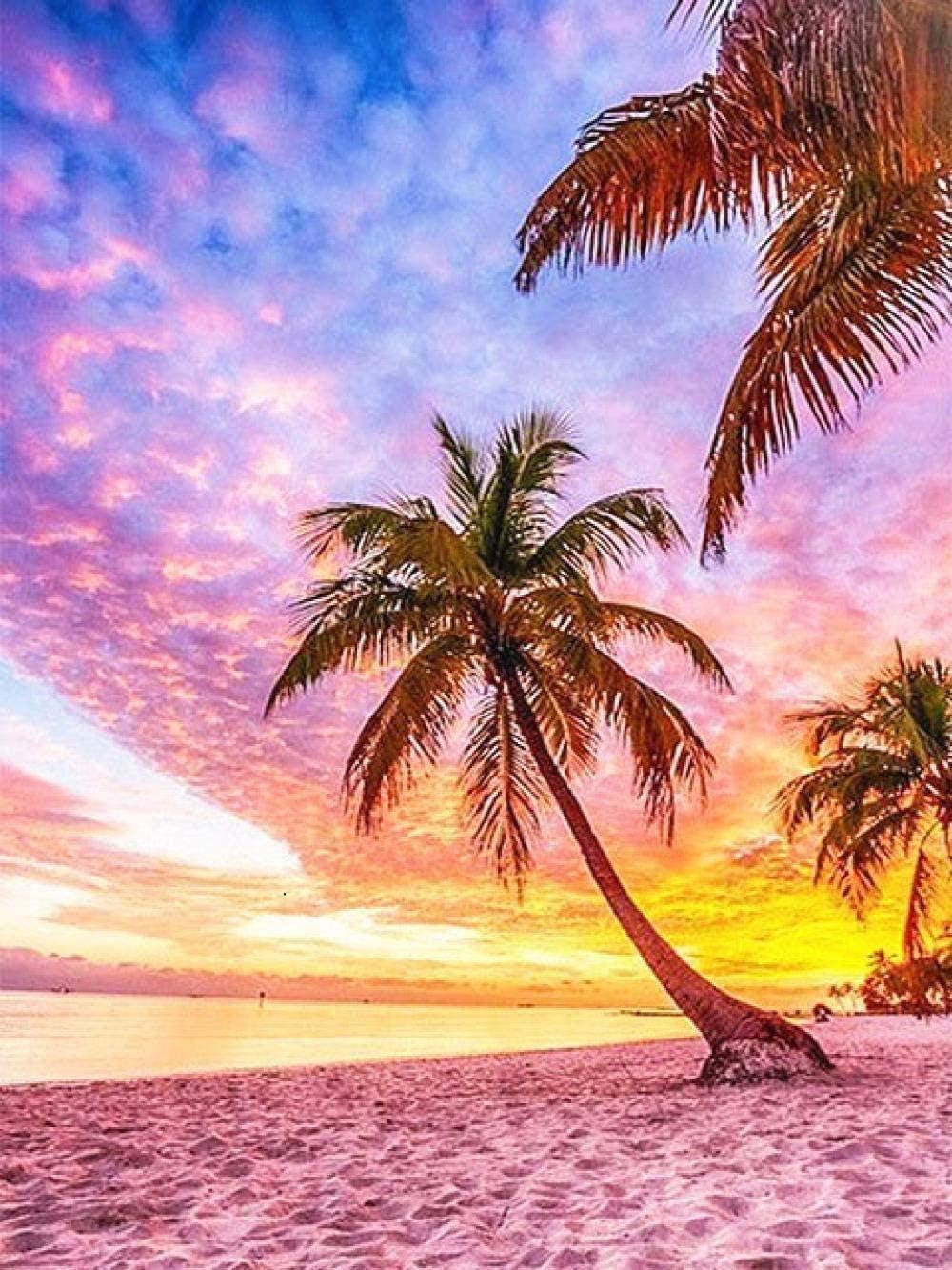 Pintar por Numeros-(40 x 50 cm/Con marco)-Digital Bricolaje Pintura al