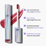 Wonderskin Lip Gloss Red Glitter Top Gloss Long Lasting view 3