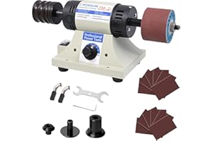 Leather Polisher Sander 350W 0-8000RPM Leather Burnishing Machine 110V