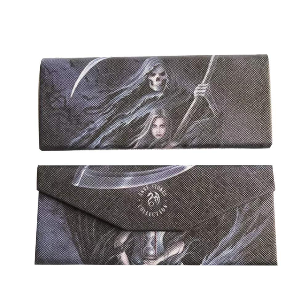 Worldof3D Summon The Reaper - Collapsible Gothic Fantasy Glasses Case by Anne Stokes