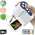 Digital Microscope,1200X USB Microscope,Coin Microscope with 6 Adjustable LED Lights, 2'' LCD Screen Microscope for Kids and Adults, 32GB SD Card,Photo and Video Mini Microscope