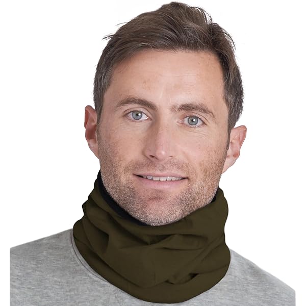 GEARS Neck Dickey - 4-Way Stretch Microfleece Neck Warmer for