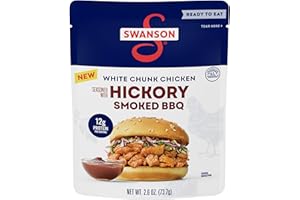 SWANSON S Swanson Hickory Smoked BBQ White Chunk Fully Cooked Chicken, 2.6 oz Pouch