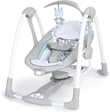 Ingenuity Raylan ConvertMe 2-in-1 Swing & Infant Seat 0-9m 6-20 lb