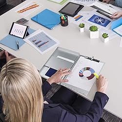 Sunnyclip Aluminum Clipboard with Storage