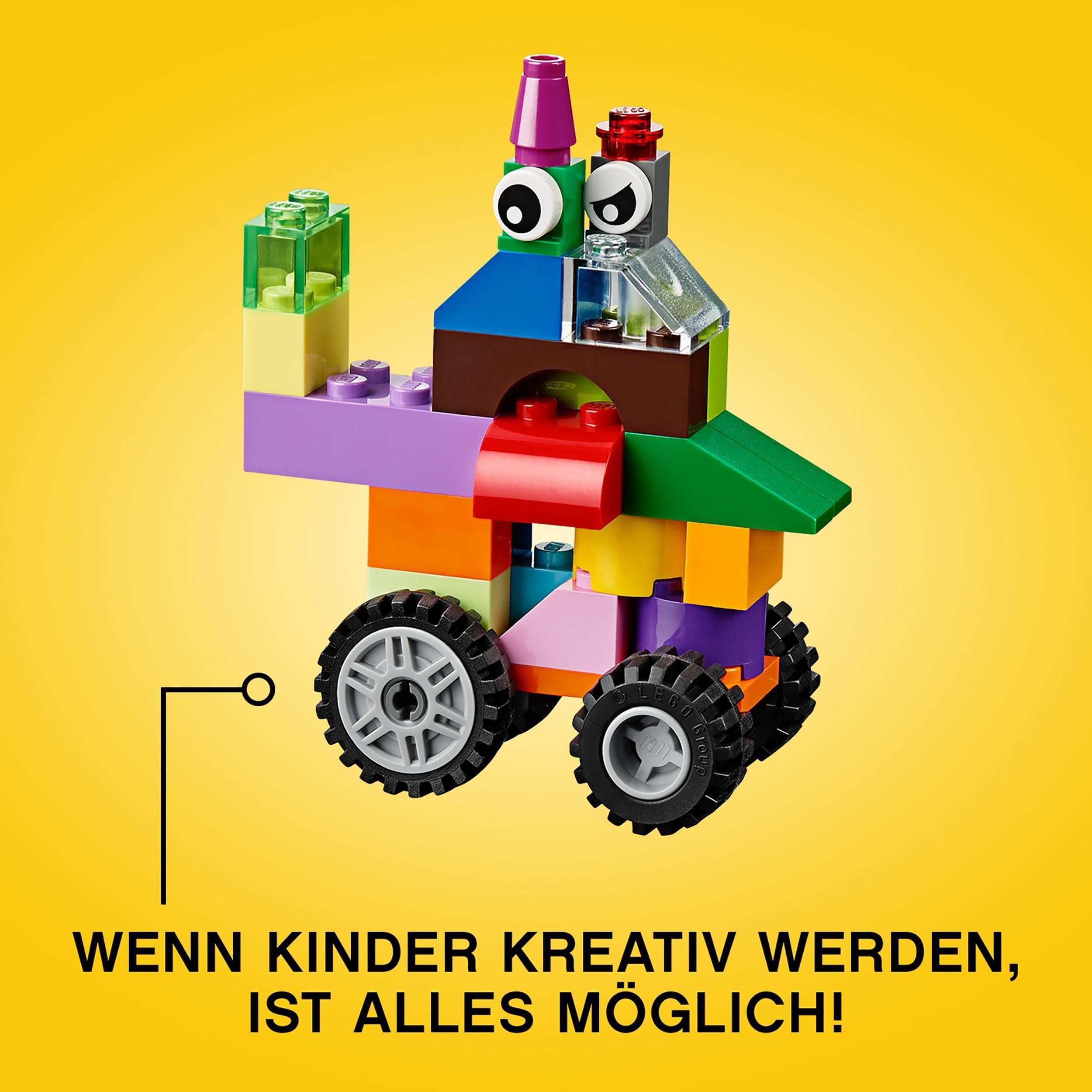 LEGO 10696 Classic Mittelgroße Bausteine-Box, Bausteine mit Aufbewahrungsbox für Kinder, Geschenk für Jungen und Mädchen ab 4 Jahren 5