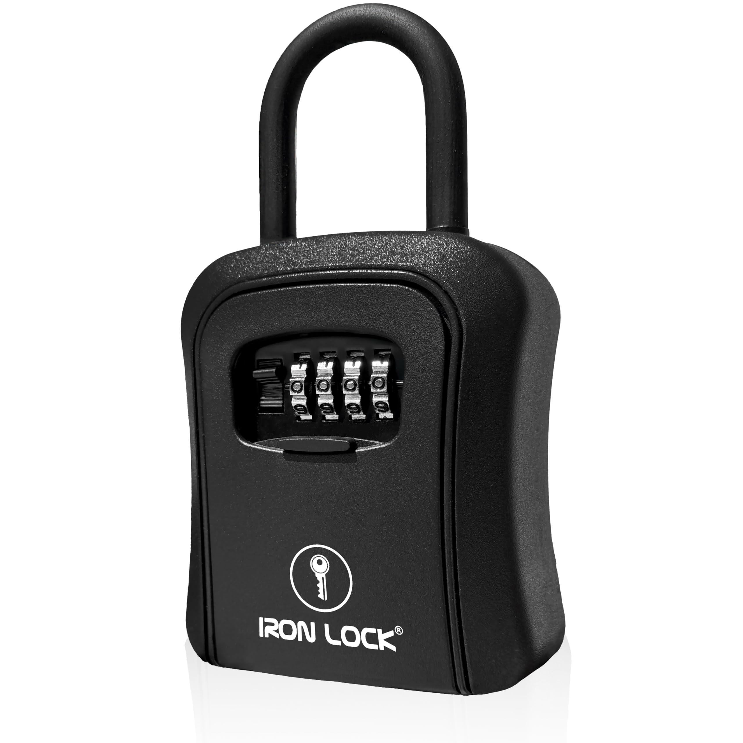 Iron Lock® Portable Key Lock Box and Wall Mounted
