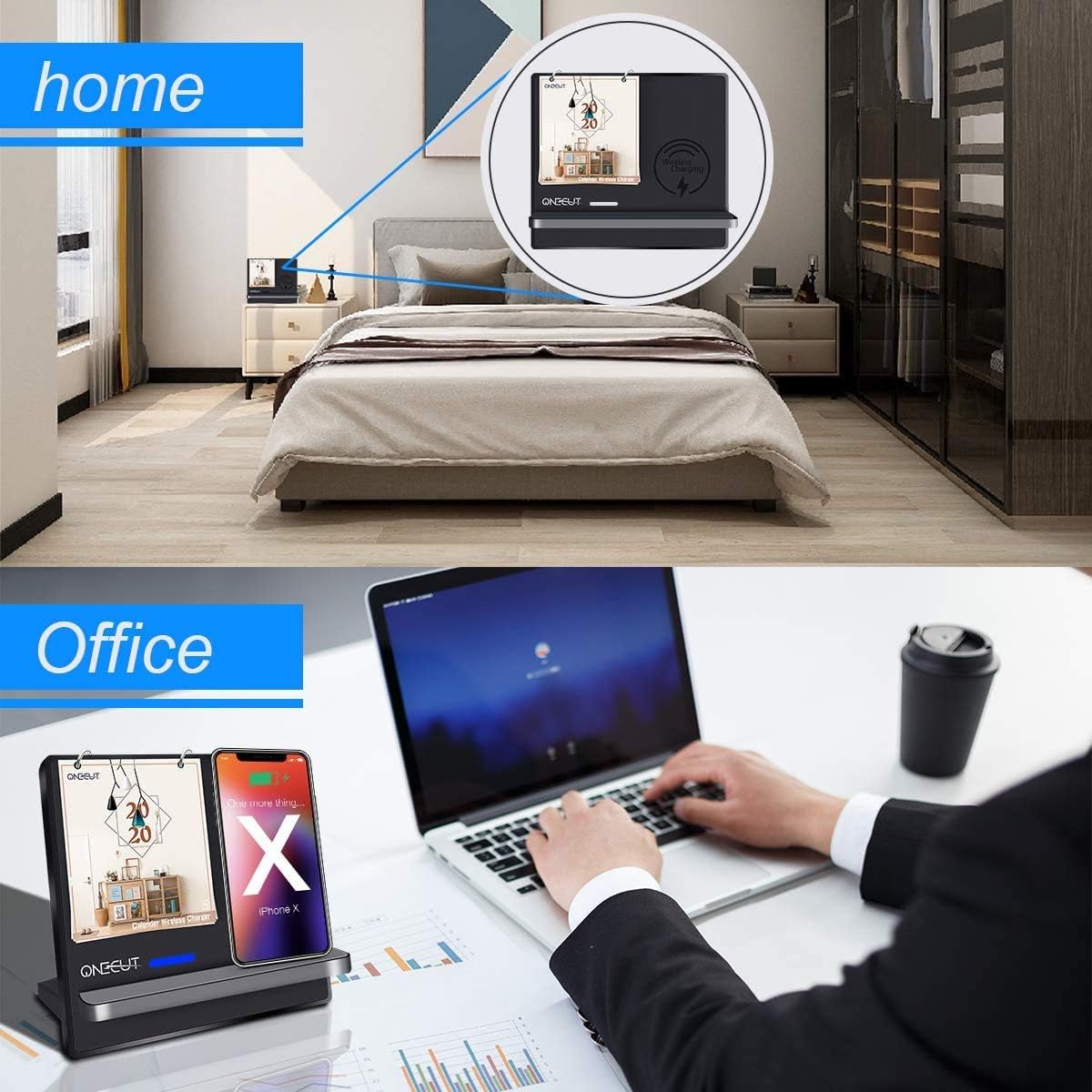 Samsung Wireless Charger, 3 in 1 Charging Station 15w for Galaxy Watch 5 Pro/4 Classic/3/Active 2 - Image 5