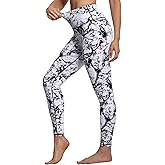 THE GYM PEOPLE Women's High Waist Workout Legging Soft Tummy Control Squat Proof Yoga Running Pants