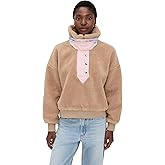 For Love & Lemons Women's Caitlyn Sherpa Pullover Sweater