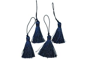 Expo Mini Fiber Tassel, Navy Blue, 4-Pack