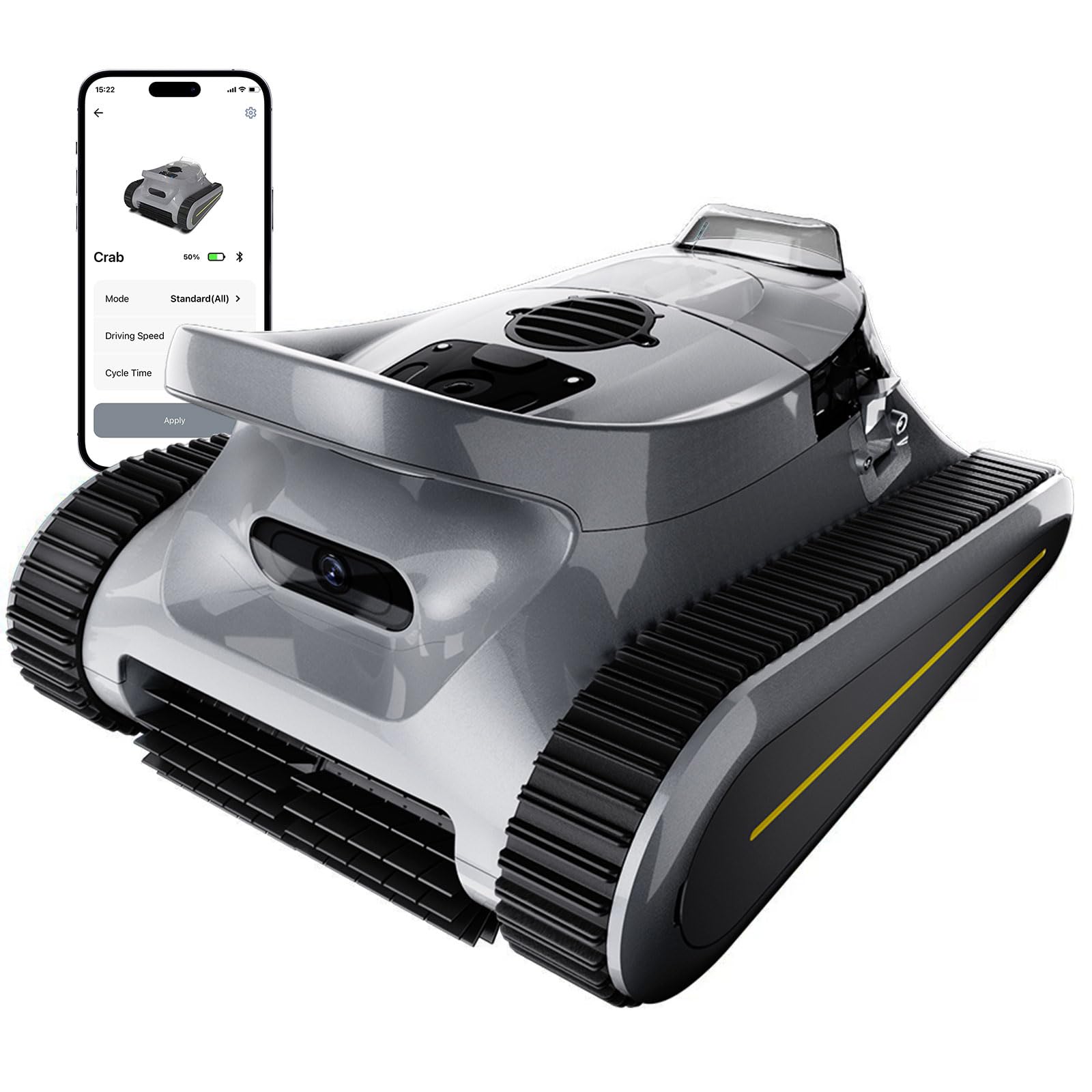 Photo 1 of ***FACTORY SEALED***
Cordless Robotic Pool Cleaner -Pool Vacuum 180W Brushless Motor, 45,000Pa Suction, Wall Climbing, Sonar Navigation, 3 Modes Automatic Pool Robot for Inground & Above-Ground Pools Up to 2150 Sq. Ft.