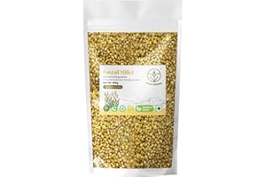 Shiva Organic Millets - 500g | Unpolished | High Protein, Gluten-Free, Diabetic-Friendly | Low-Calorie, Low GI | Sourced from Uttarakhand (500g (17.63 Ounces), Foxtail Millet)