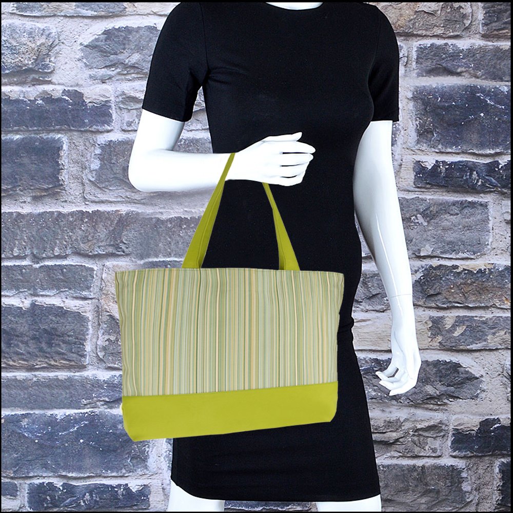 waanii women's tote bag (green) - wni946