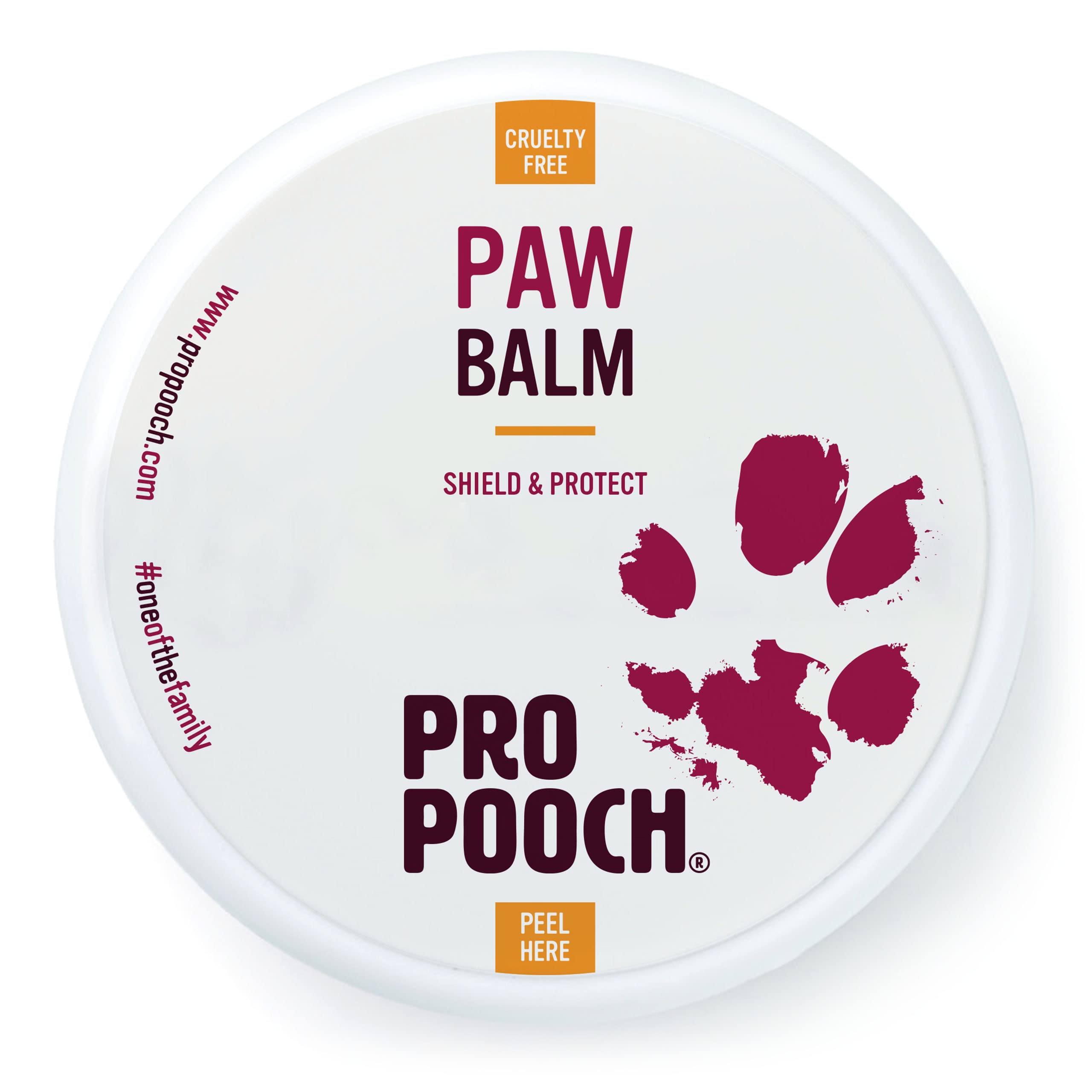 Pro Pooch Dog Paw Balm - 100 ml Pot of Fast-Absorbing, Soothing, Lick-Safe Cream for Dogs Paws