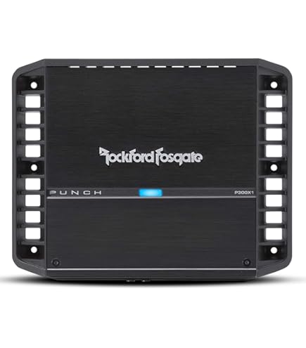 Amazon.com: Rockford Fosgate PBR300X1 Punch 300 Watt Mono Boosted