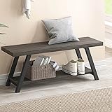 LVB Storage Bench, Industrial Indoor Entryway