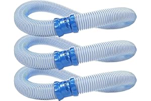 HANOXE Pool Systems R0527700 1-Meter Twist Lock Hose Replacement Kit, Compatible with Zodiac X7 T3, T5, Mx6 Mx8, Cleaner Hose for Swimming Pool,3PCS