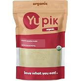 Yupik Organic Chickpea Flour, 2.2 lb (35.2 oz), Garbanzo Beans Flour, Finely Ground from Whole Chickpeas, Non-GMO, Gluten-Free, Vegan, Kosher, USDA Certified, Great for Baking, Cooking &amp; Batters