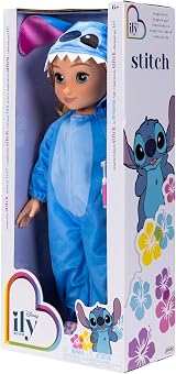 Disney ILY 4EVER Stitch 45cm Doll Jakks Pacific Blue Onesie Accessories view 3