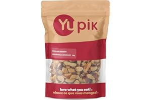 Yupik Brazil Nuts, Broken Pieces, 1 kg, Gluten-Free, Vegan, Unsalted, Unroasted, Oil-free, High in Selenium, Chopped Nuts, Cr