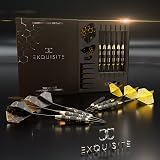 CC-Exquisite Professional Steel Tip Darts Set 6 x 22g Brass Barrels 12 Shafts view 3