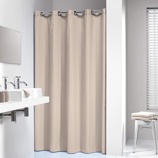 Amazon Com Sealskin Extra Long Hookless Shower Curtain 72 X 78