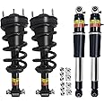 LUFT MEISTAR 19353951 23487280 4PCS Front & Rear Shocks Struts Assembly Magnetic Ride Control Suspension Compatible with 2007-2014 Cadillac Escalade Chevy Avalanche Tahoe Suburban GMC Yukon XL