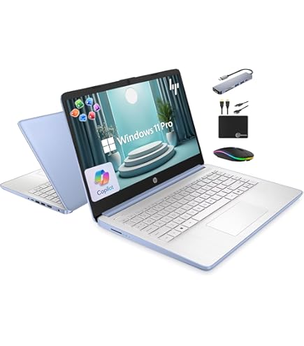 Amazon.com: HP 14 Inch Laptop Student Business, with Office