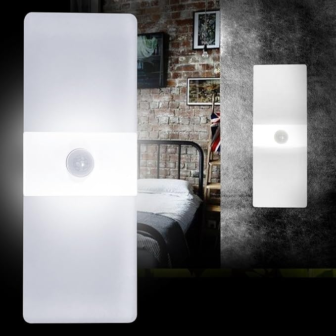 AUFUN 10W LED Moderne Sensor Kaltweiß Wandlampe Wandleuchte mit
