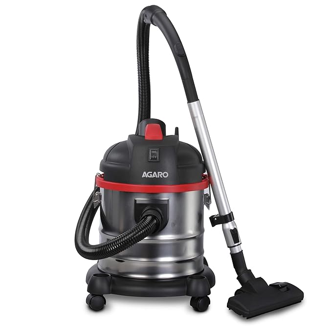 AGARO Ace 1600Watts, 21.5 kPa Suction Power, 21 litres Wet & Dry