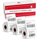 Phomemo Thermal Sticker Label Paper for M110 M220 M150 M250 Label Maker, Back to School Supplies, Strong Self-Adhesive Sticke