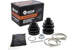 NICHE Front CV Axle Boot Kit For Honda Rancher 350 Foreman 400 42203-HM7-003 42202-HC5-003 ATV