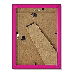 Vittanly 5x7 Picture Frame, Display Pictures 4x6