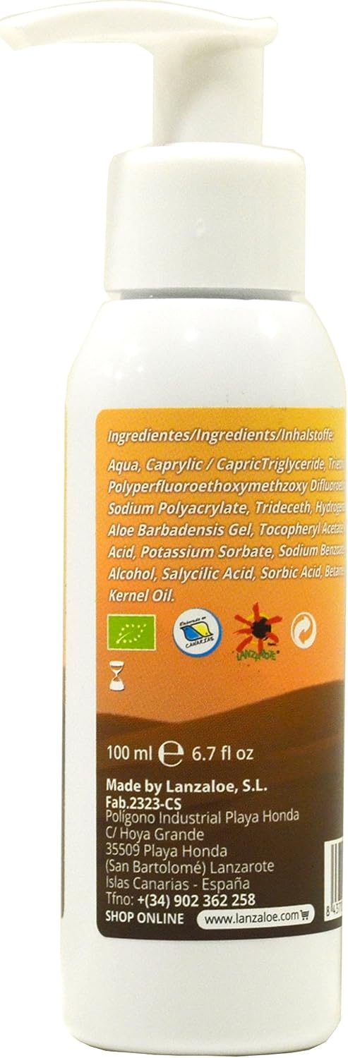 Lanzaloe Argan Oil Cream with Aloe Vera 100ml, 100 ml (Pack of 1) - Image 3