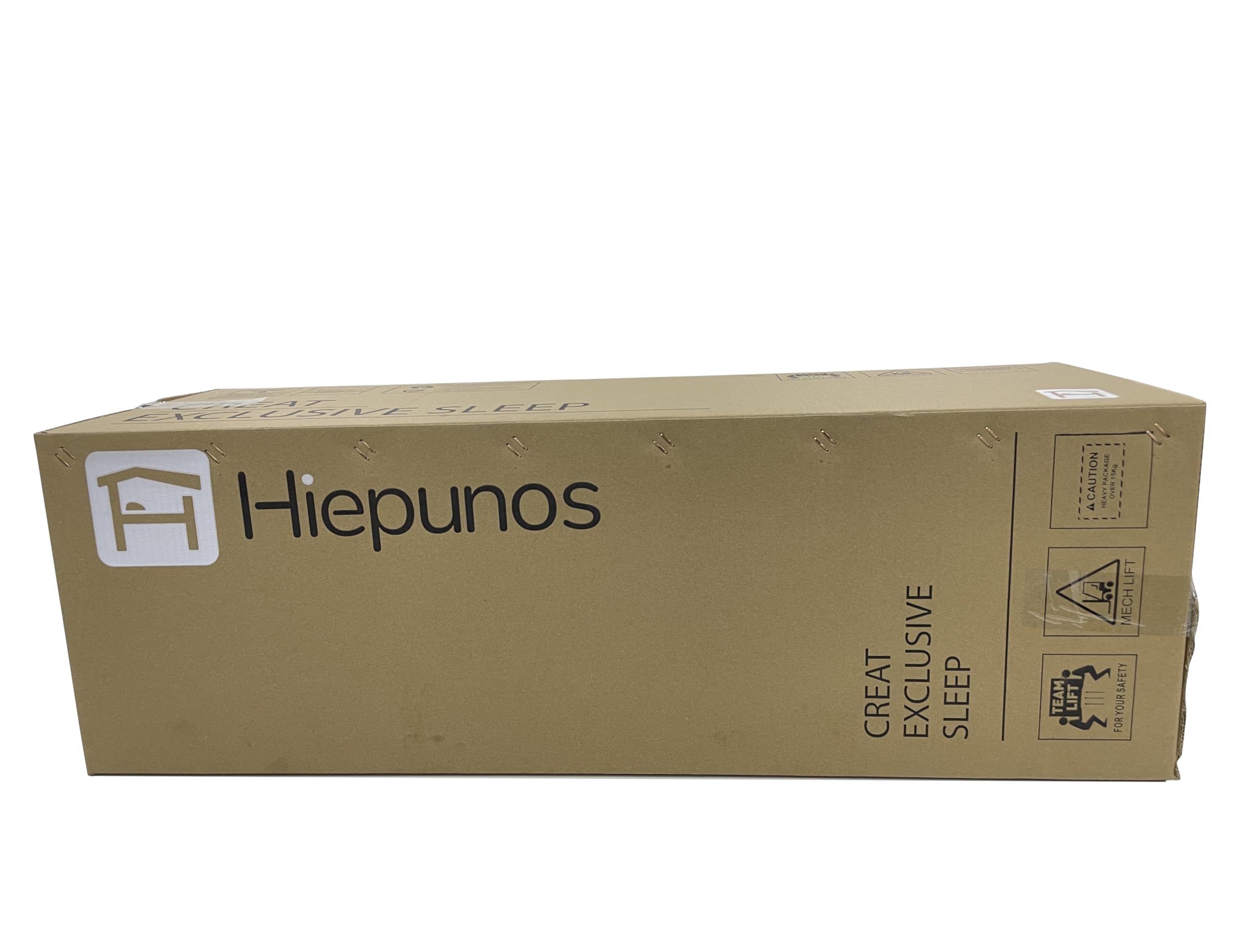 Hiepunos Double Mattress,10.2 INCH Hybrid Memory Foam and Individually Pocket Spring,4FT6 Double Bed Mattress Medium Firm,Ergonomic Pressure Reducing,Improve Sleeping(135x190x26cm)