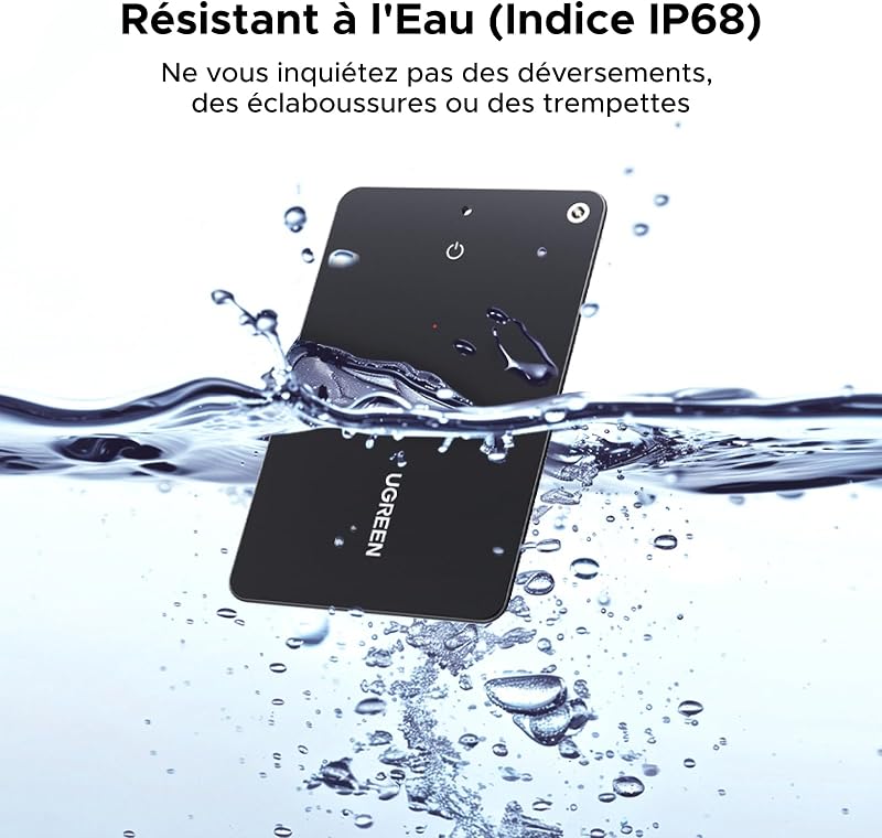 FineTrack Slim S Smart Tag Wallet Tracker Galaxy Uniquement