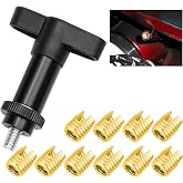 YALTIES 11Pcs Brass Batwing Inner Fairing Insert Repair Kit Bolt with Tool | Replacement Thread Insert Repair, Compatible for Harley Electra Glide Classic Street Glide Tri Glide Ultra Classic 1996-2026